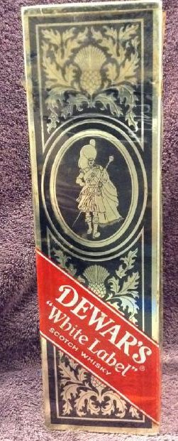Dewar's "White Label" Blended Scotch Whiskey 4/5 quart: Any contents in bottle is Free; You are bidding on the bottle