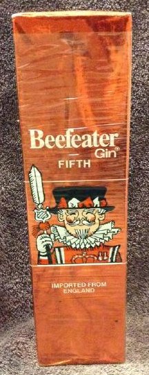 Beefeater Gin Fifth Dry Gin 4/5 qaurt: Any contents in bottle is Free; You are bidding on the bottle