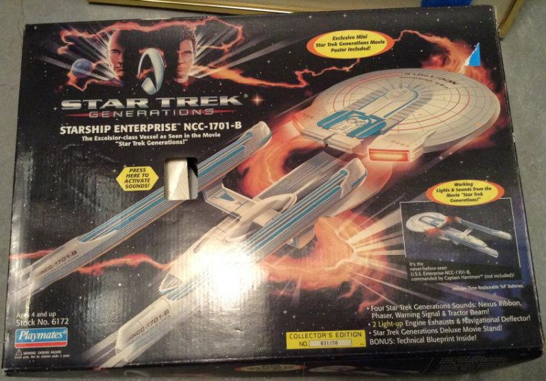 Star Trek Starship Enterprise NCC-1701-B (1 of 1)