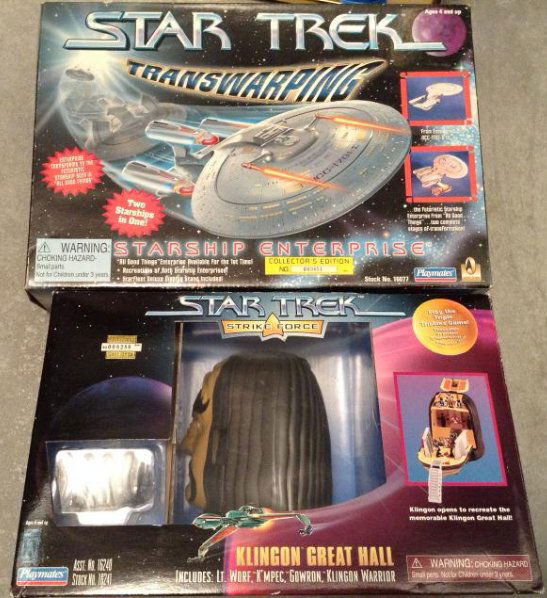 Startrek Starship Enterprise and Klington Great Hall (1 of 1)