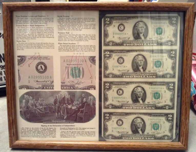 Uncut 2 Dollar Star Bills (1 of 1)