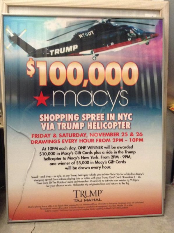 Trump Taj Mahal Advertisement: Trump Taj Mahal Advertisement
