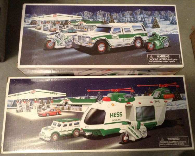 Lot of 2 Hess Trucks (1 of 1)