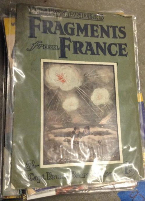 The By stander's from France by Capt. Bruce: The By stander's from France by Capt. Bruce Bairnsfather. Very Good