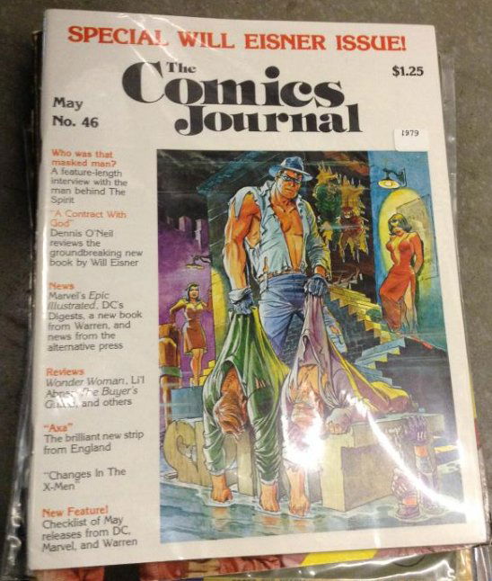 The Comics Journal Special will Eisner Issue Very Good (1 of 1)