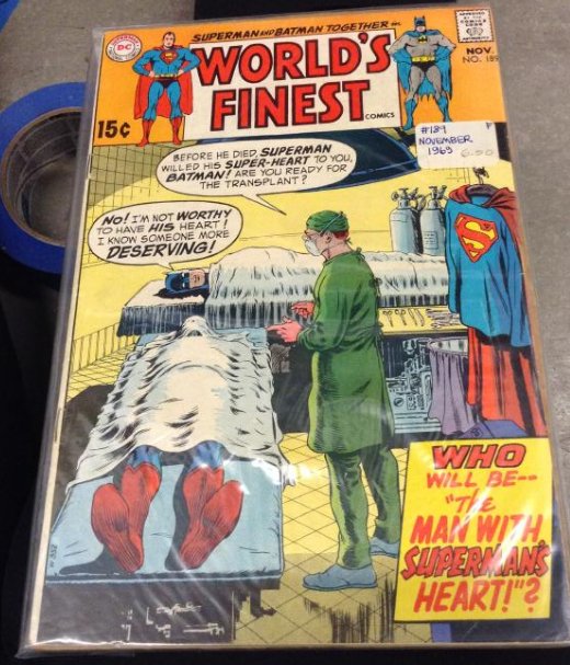 DC Superman and Batman together World's Finest, Very (1 of 1)