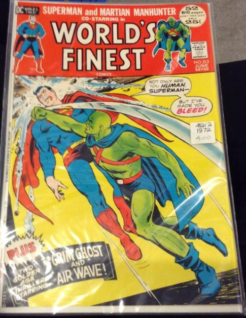 DC Superman and Martian Manhunter in World's Finest, (1 of 1)