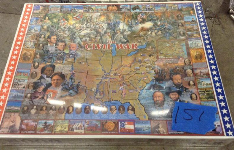 The Civil War 1000 piece jigsaw puzzle never opened (1 of 1)