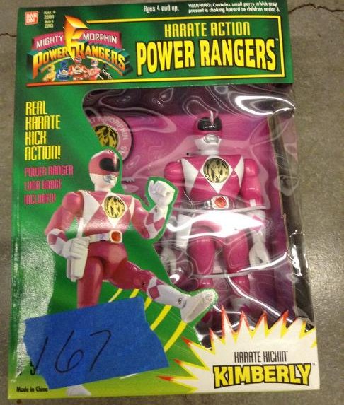 Mighty Morphin Power Ranger - Ranger Karate Action: Mighty Morphin Power Ranger - Pink Ranger Karate Action - Kimberly