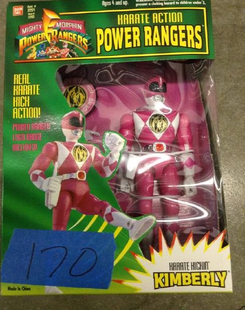 Mighty Morphin Power Ranger - Pink Ranger Karate Action: Mighty Morphin Power Ranger - Pink Ranger Karate Action - Kimberly