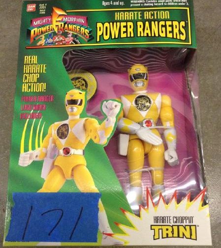 Mighty Morphin Power Ranger - Yellow Ranger Karate: Mighty Morphin Power Ranger - Yellow Ranger Karate Action - Trini