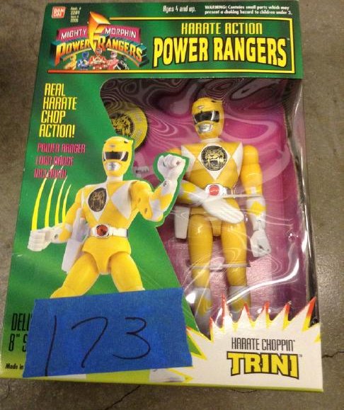 Mighty Morphin Power Ranger - Yellow Ranger Karate: Mighty Morphin Power Ranger - Yellow Ranger Karate Action - Trini