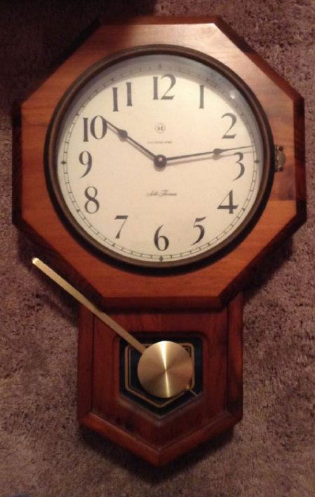 Seth Thomas Regulator Clock (1 of 1)