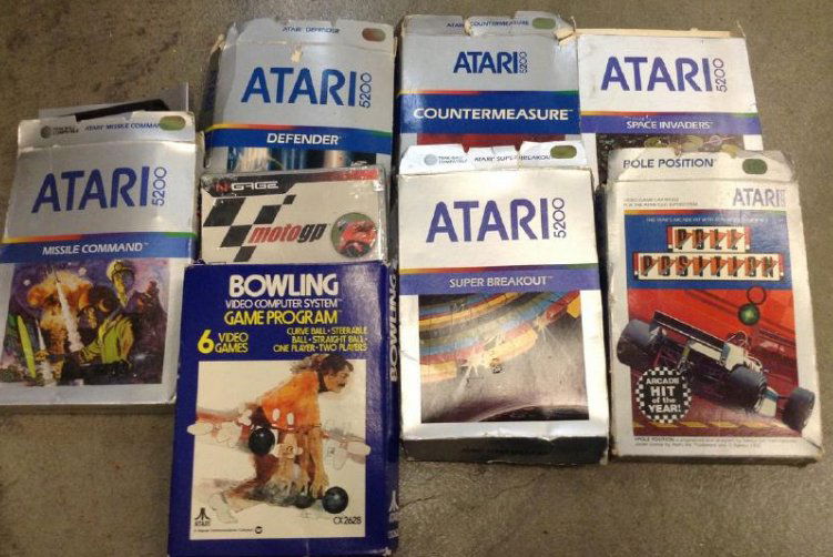 Assorted Vintage Atari games (1 of 1)