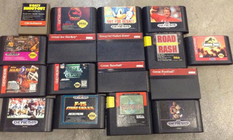 Vintage Sega Genesis games (1 of 1)
