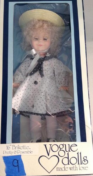 Vogue Doll 16" Brikette Pretty & Poseable: Vogue Doll 16" Brikette Pretty & Poseable