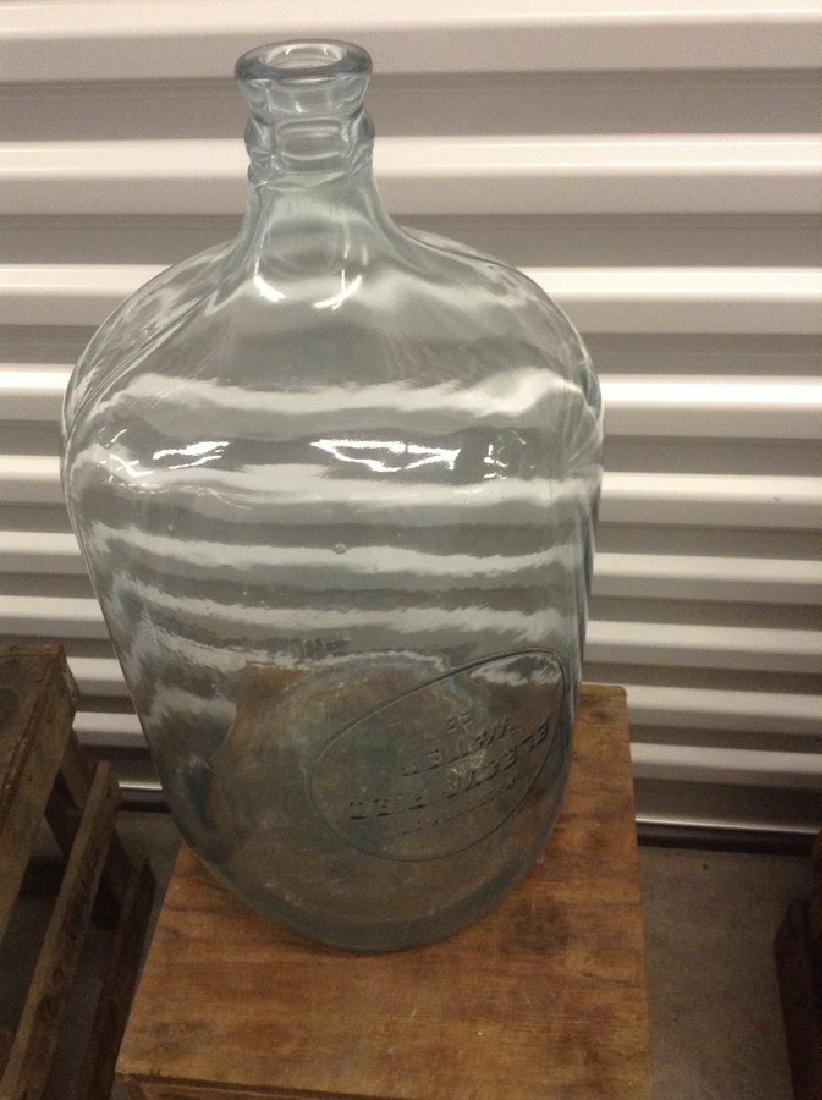 1958 Great Bear blue tint crate embossed 5 gallon water (1 of 1)