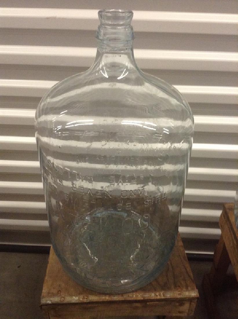 1958 Great Bear blue tint crate embossed 5 gallon water (1 of 1)