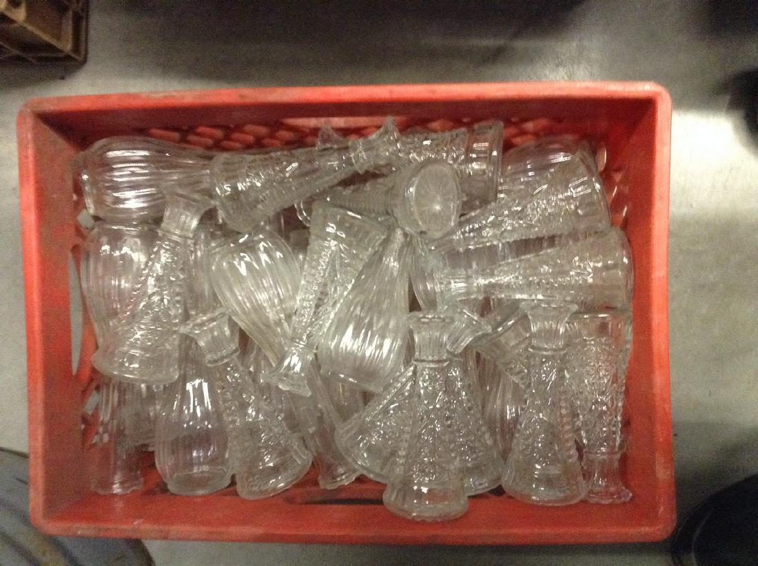 Anchor hocking Bud Vases large amount (1 of 1)