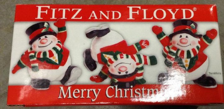 Fitz and Floyd Snowmen: Fitz and Floyd Snowmen