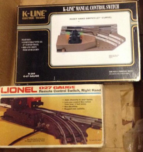 Lionel K Line Train Switches (1 of 1)