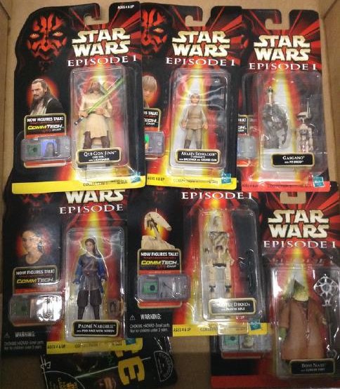 Star Wars episode 1 talking figures New: Star Wars episode 1 talking figures New