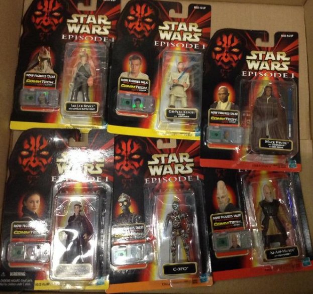 Star Wars - Episode 1 Talking figures: Star Wars - Episode 1 Talking figures