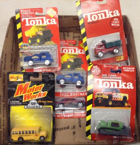 Lot of Matchbox, Tonka & Motor Works NIP: Lot of Matchbox, Tonka & Motor Works NIP