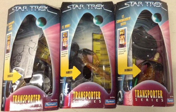 Star Trek Transporter Series Figures (1 of 1)