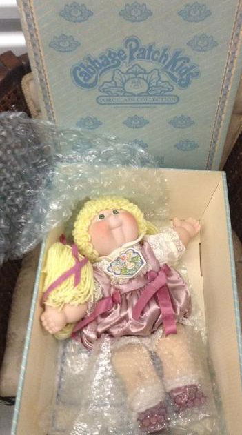 cabbage patch kids porcelain dolls