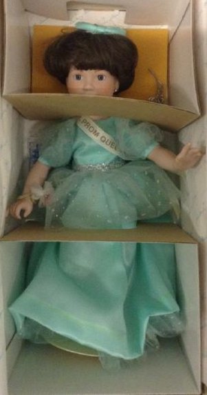 Danbury Mint Judy Belle Artist Doll Julie: Danbury Mint Judy Belle Artist Doll Julie