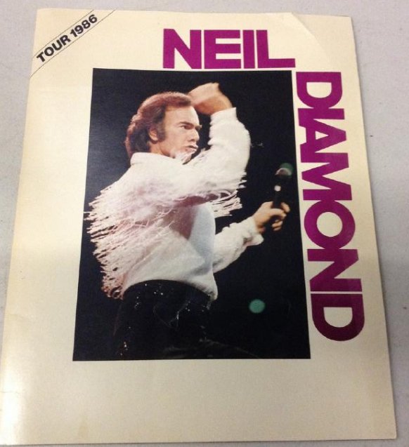 1986 Neil Diamond Tour Book (1 of 1)