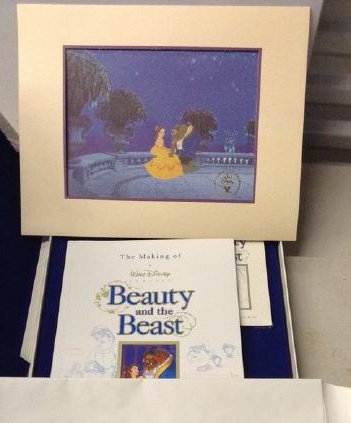 Disney Beauty and The Beast Litho VHS Tape Sealed in: Disney Beauty and The Beast Litho VHS Tape Sealed in binder