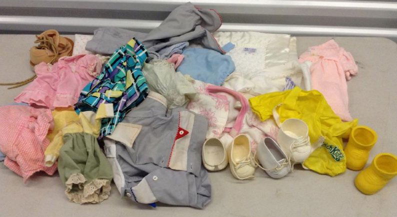 Huge Amount of Vintage Doll Clothes including some (1 of 1)