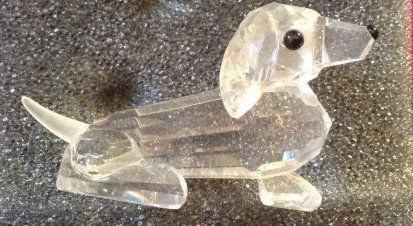 SWAROVSKI CRYSTAL DOG (1 of 1)