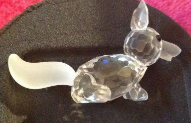 SWAROVSKI CRYSTAL FOX (1 of 1)