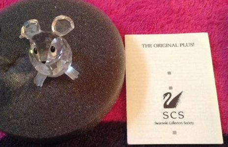 SWAROVSKI CRYSTAL MOUSE (1 of 1)