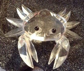SWAROVSKI CRYSTAL CRAB (1 of 1)