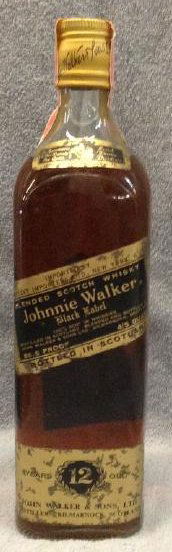 Johnnie Walker Black label 4/5 Qt (1 of 1)