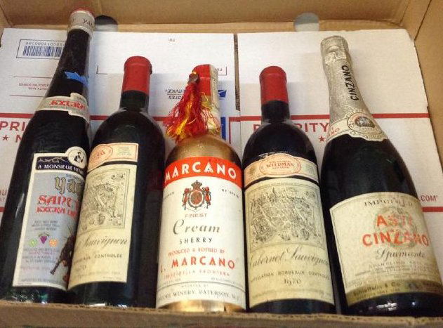 5 mixed BOTTLES - Vintage mix (1 of 1)