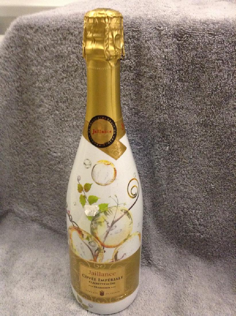 Jaillance Cuve'e Imperiale Tradition 750ml: Any contents in bottle is Free; You are bidding on the bottle & unbroken tax stamp