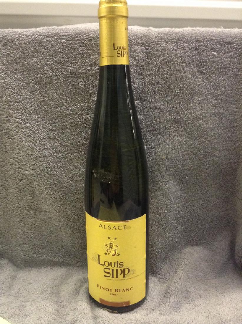 Louis Sipp - Pinot Blac 2007 750ml: Any contents in bottle is Free; You are bidding on the bottle & unbroken tax stamp