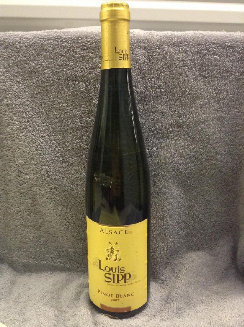 Louis Sipp - Pinot Blac 2007 750ml: Any contents in bottle is Free; You are bidding on the bottle & unbroken tax stamp