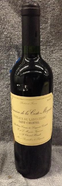 2011 Domaine de La Coste Moynier: Any contents in bottle is Free; You are bidding on the bottle & unbroken tax stamp