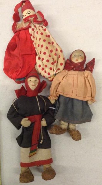 Vintage Russian Dolls  Hand Made (1 of 1)