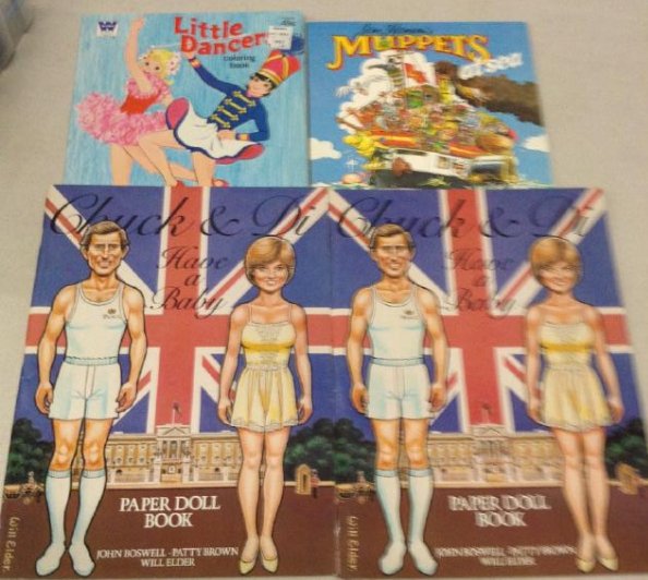 Princess Di Paper Doll Books (1 of 1)