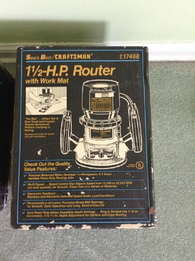 Like New Craftman 1 1/2 Router (1 of 1)