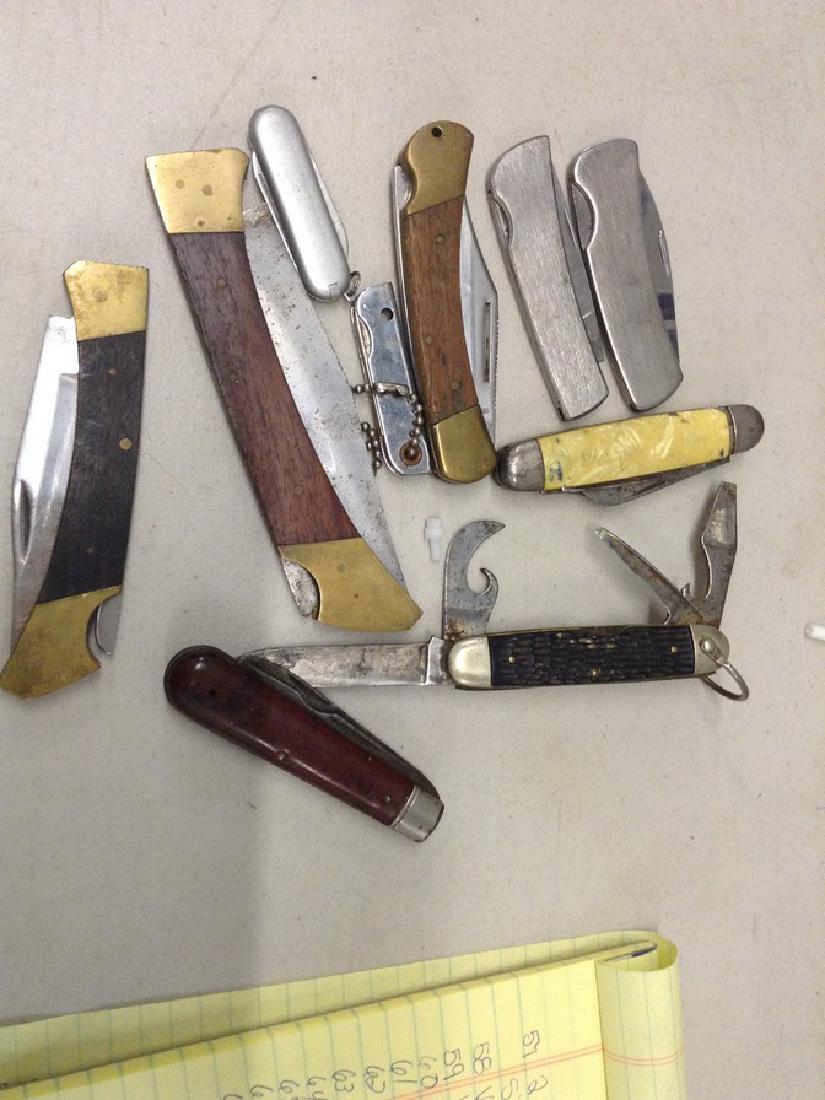 Lot of Pocket Knives knife (1 of 1)