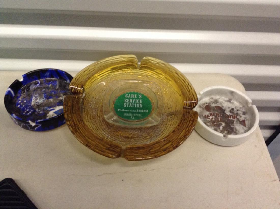 Vintage Advertising Ashtrays Gas Station Casino: Vintage Advertising Ashtrays Gas Station Casino