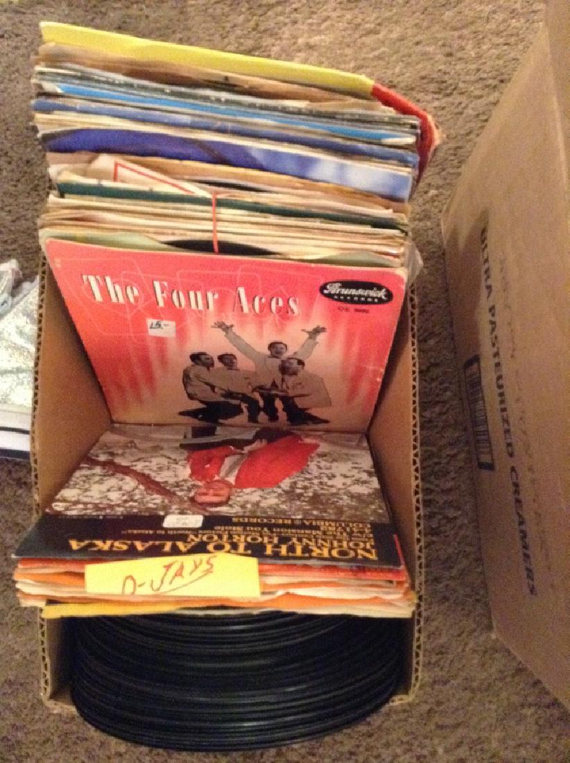 Box of 50's 60's 45 records (1 of 1)